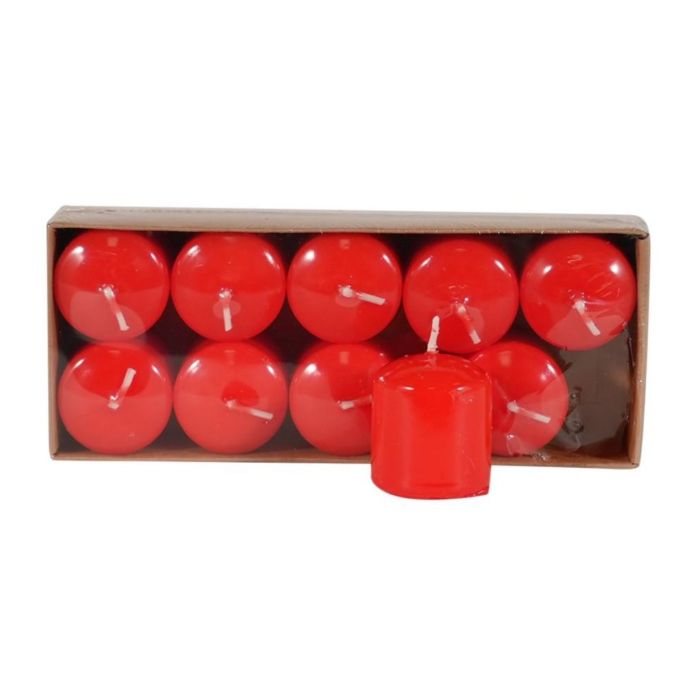 MOCCOLO ROSSO D.38MM. H.42MM.